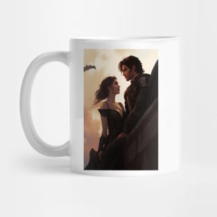 Violet and Xaden Fanart Mug